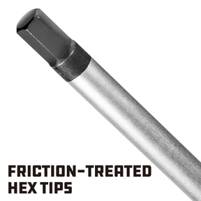 8 Piece SAE T-Handle Hex Key Wrench Set