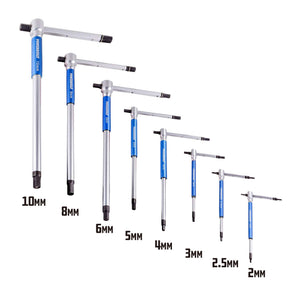 8 Piece Metric T-Handle Hex Key Wrench Set