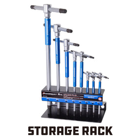 8 Piece Metric T-Handle Hex Key Wrench Set