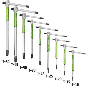 9 Piece T-Handle Torx Key Wrench Set