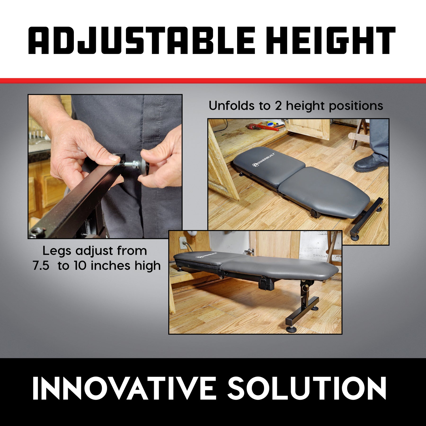 Foldable 2 in 1 Under Sink / Cabinet Back Saver