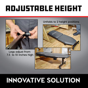 Foldable 2 in 1 Under Sink / Cabinet Back Saver