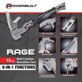 15 Inch Multi-Function Demolition Tool