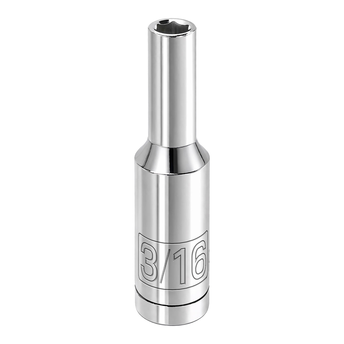 1/4 Inch Drive x 3/16 Inch 6 Point Deep Socket