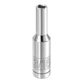 1/4 Inch Drive x 3/16 Inch 6 Point Deep Socket
