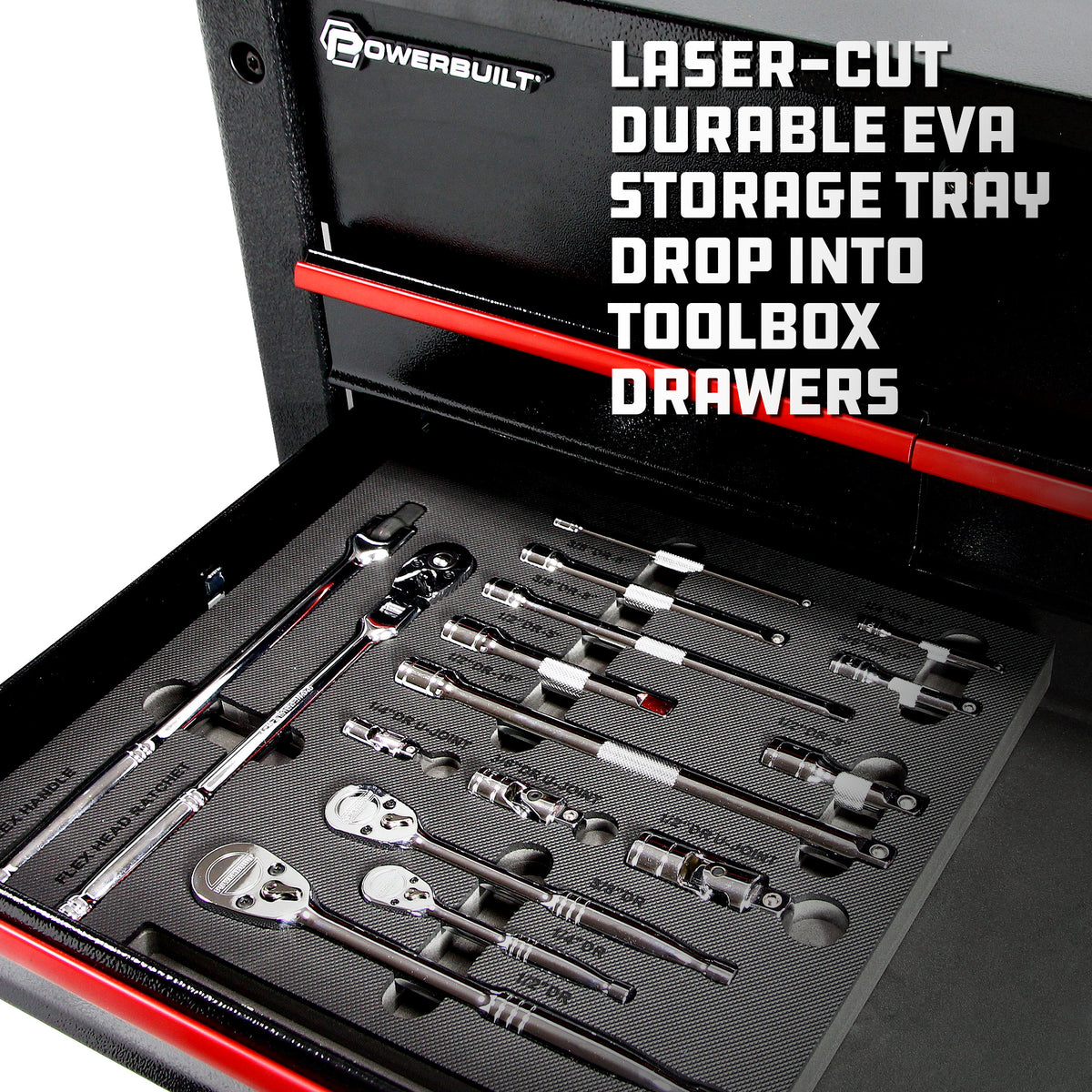 Master Ratchet and Accessories Set - 16 Piece - 1/4 - 3/8