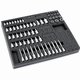 64 Piece Pro Tech Bit and E-Torx Socket Set
