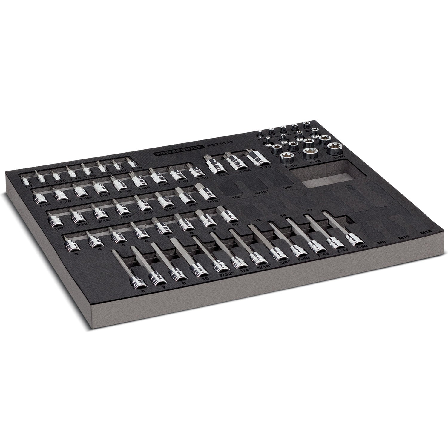 64 Piece Bit Socket Set - Hex - Torx - Specialty Bits - Up to 4