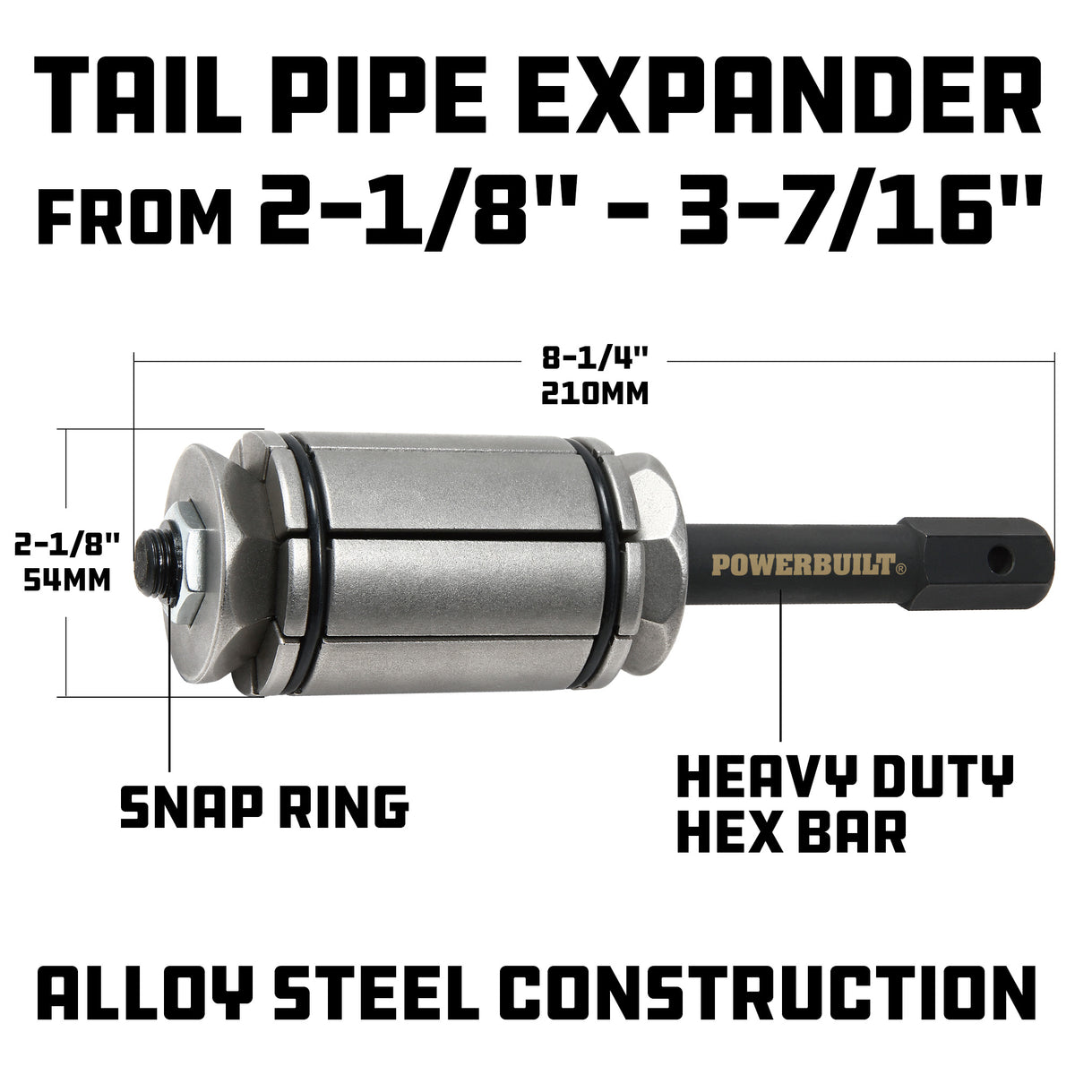 Large Tailpipe Expander Set