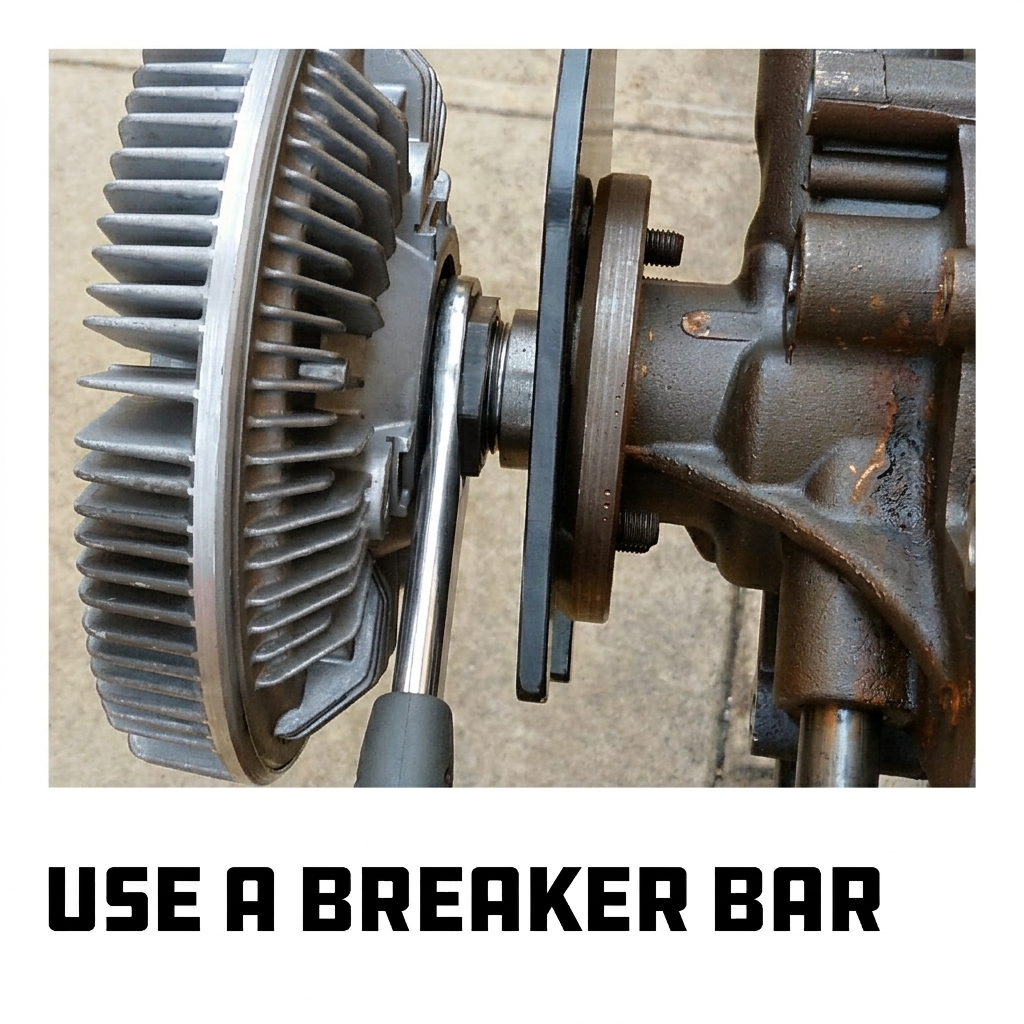 2 Piece GM Fan Clutch Wrench Set