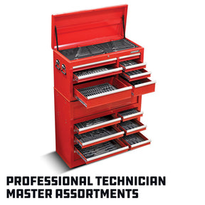 63 Piece 6 Point SAE & Metric Pro Tech Impact Socket Set