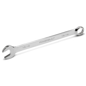 15/16 Inch Fully Polished Long Pattern SAE Combination Wrench