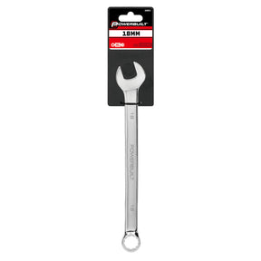 18 MM Fully Polished Long Pattern Metric Combination Wrench