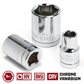 1/4 Inch Drive x 4.5 MM 6 Point Shallow Socket