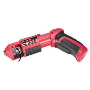 4V Lithium Ion Cordless Screwdriver with Revolving Bit Magazine