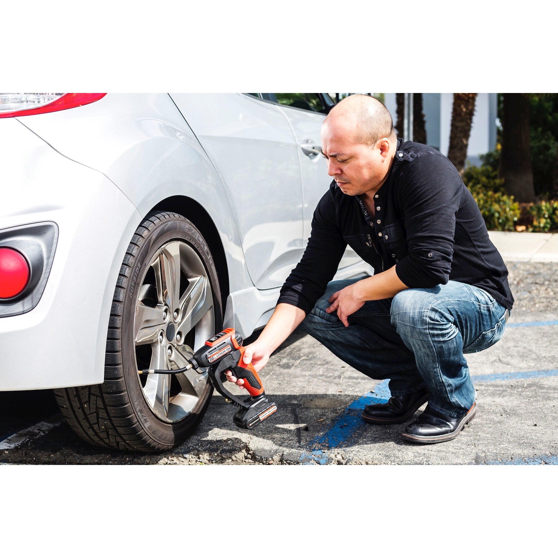 20V Lithium-Ion Cordless Tire Inflator
