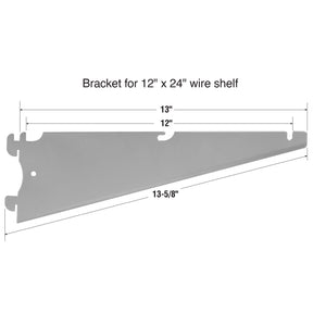 Shelf Bracket for 24 in. Wire Shelf