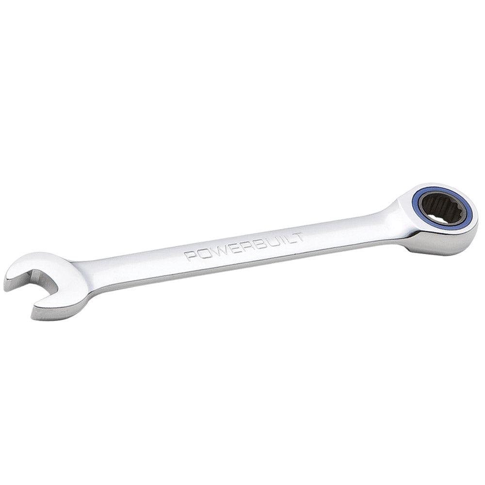 Powerbuilt 3/8-Inch Ratchet Combination Wrench, 72 Teeth, Cr-V Material, 640146
