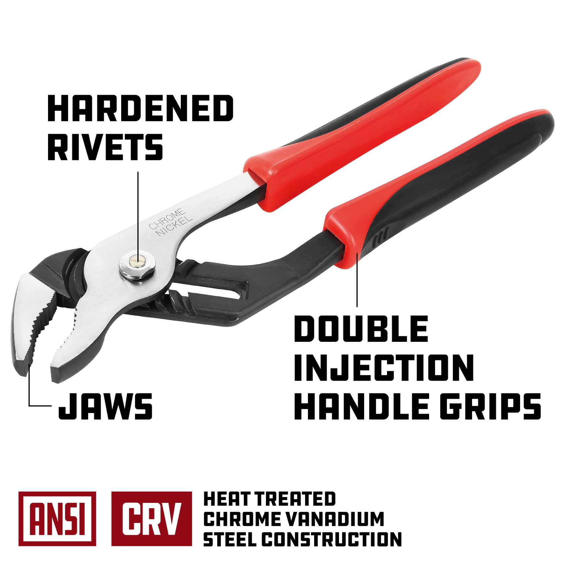 12 in. Groove Joint Pliers