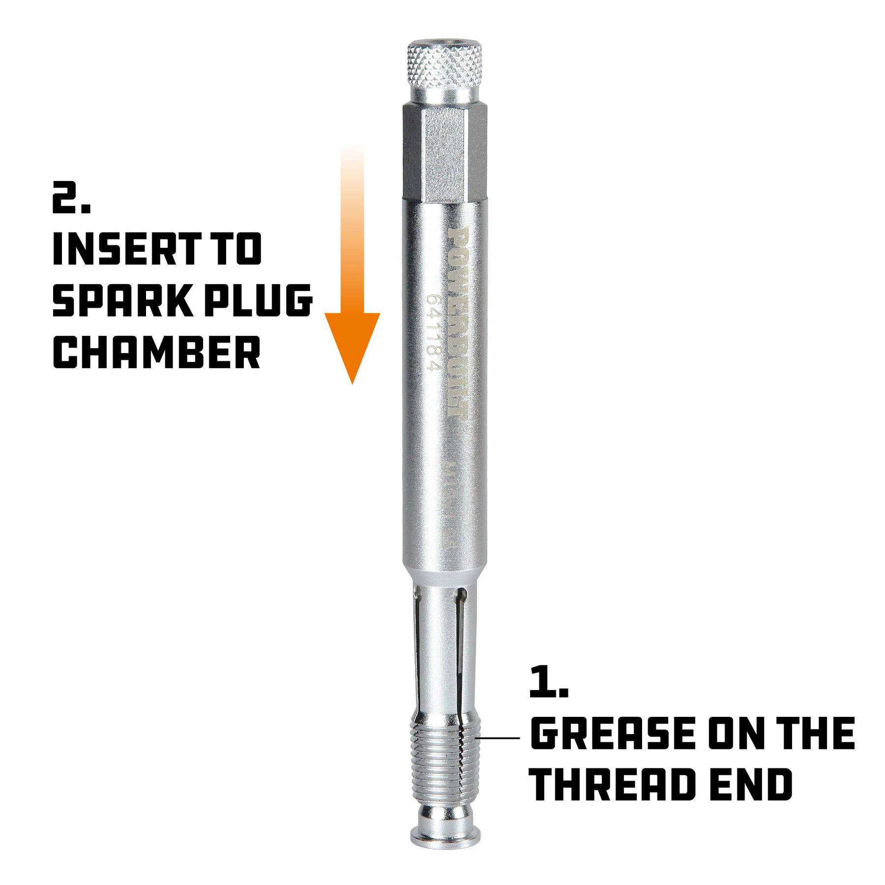 AUTO Spark Plug Thread Repair Tools M16 Tap with Portable Case