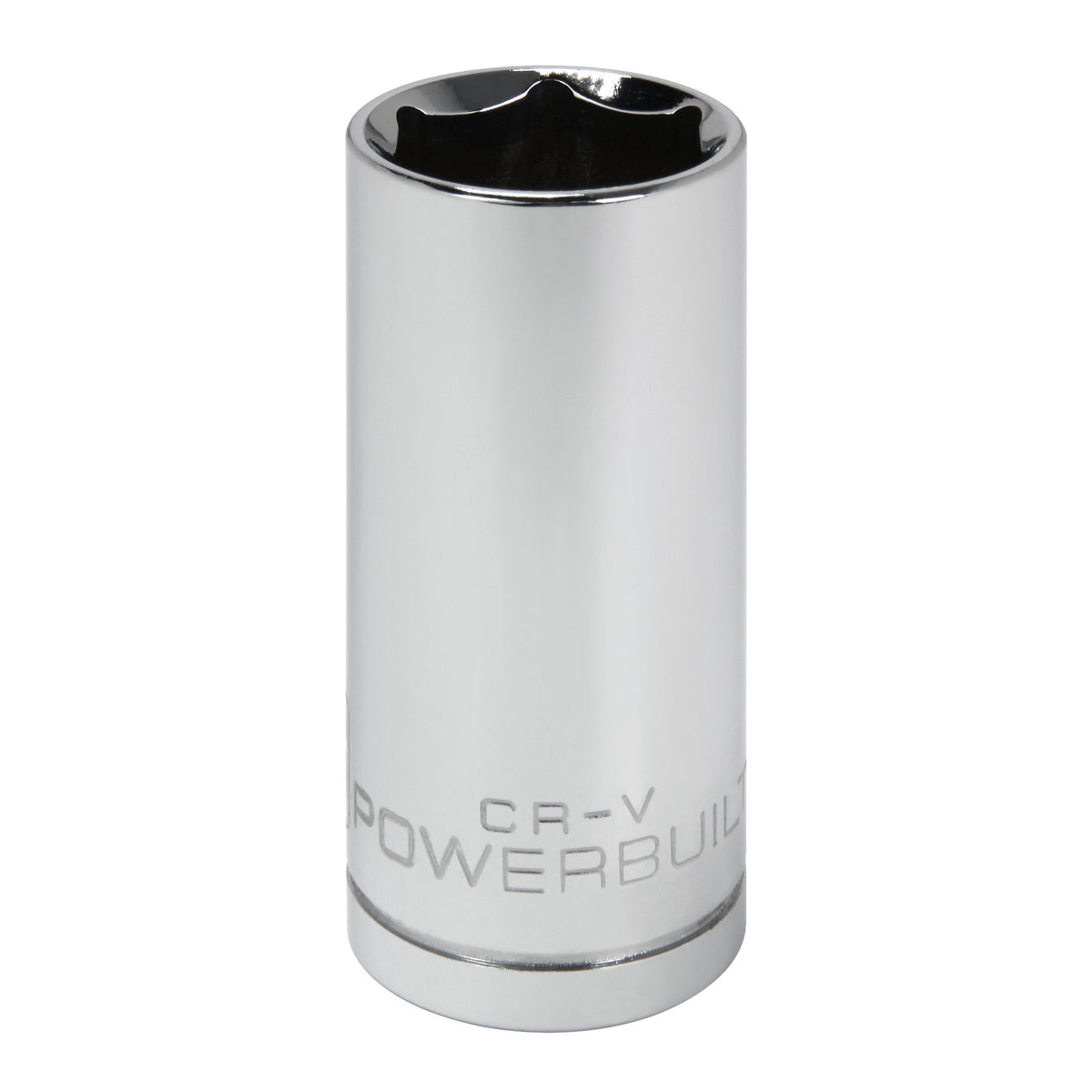 Powerbuilt 3/8 in. Drive x 21mm 6 Point Deep Socket 21 mm - 641220