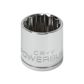3/8 Inch Drive x 22 MM 12 Point Shallow Socket