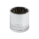 1/2 Inch Drive x 1-1/4 Inch 12 Point Shallow Socket