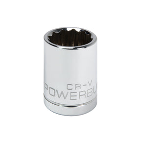 1/2 Inch Drive x 20 MM 12 Point Shallow Socket