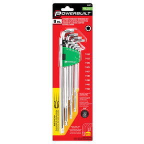 9 Piece Metric Long Arm Ballpoint Hex Key Set 9 Piece Metric Long Arm Ballpoint Hex Key Set