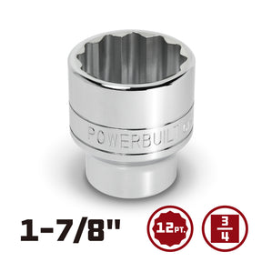 3/4 Inch Drive x 1-7/8 Inch 12 Point Shallow Socket