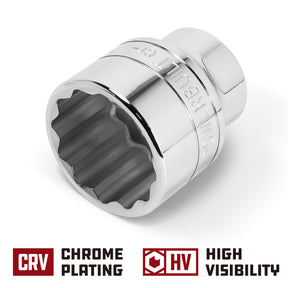 3/4 Inch Drive x 1-7/8 Inch 12 Point Shallow Socket