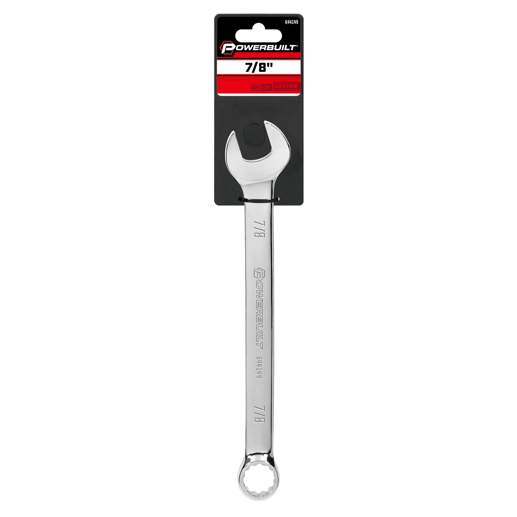 7/8 Inch Fully Polished SAE Combination Wrench