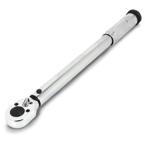 Wright Tool 3478 Adjustable Micrometer Torque Wrench - 3/8 in Drive -  Ratchet - Round Head - 30 - 200 in-lb - 8-3/4 in OAL