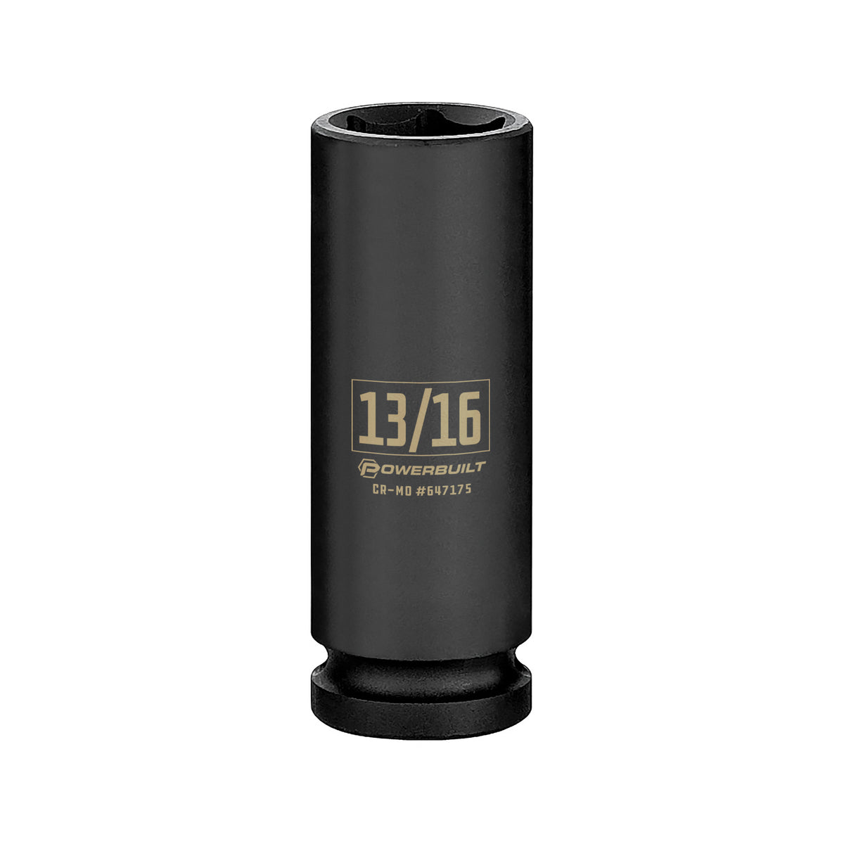 1/2 Inch Drive x 13/16 Inch  6 Point Deep Impact Socket