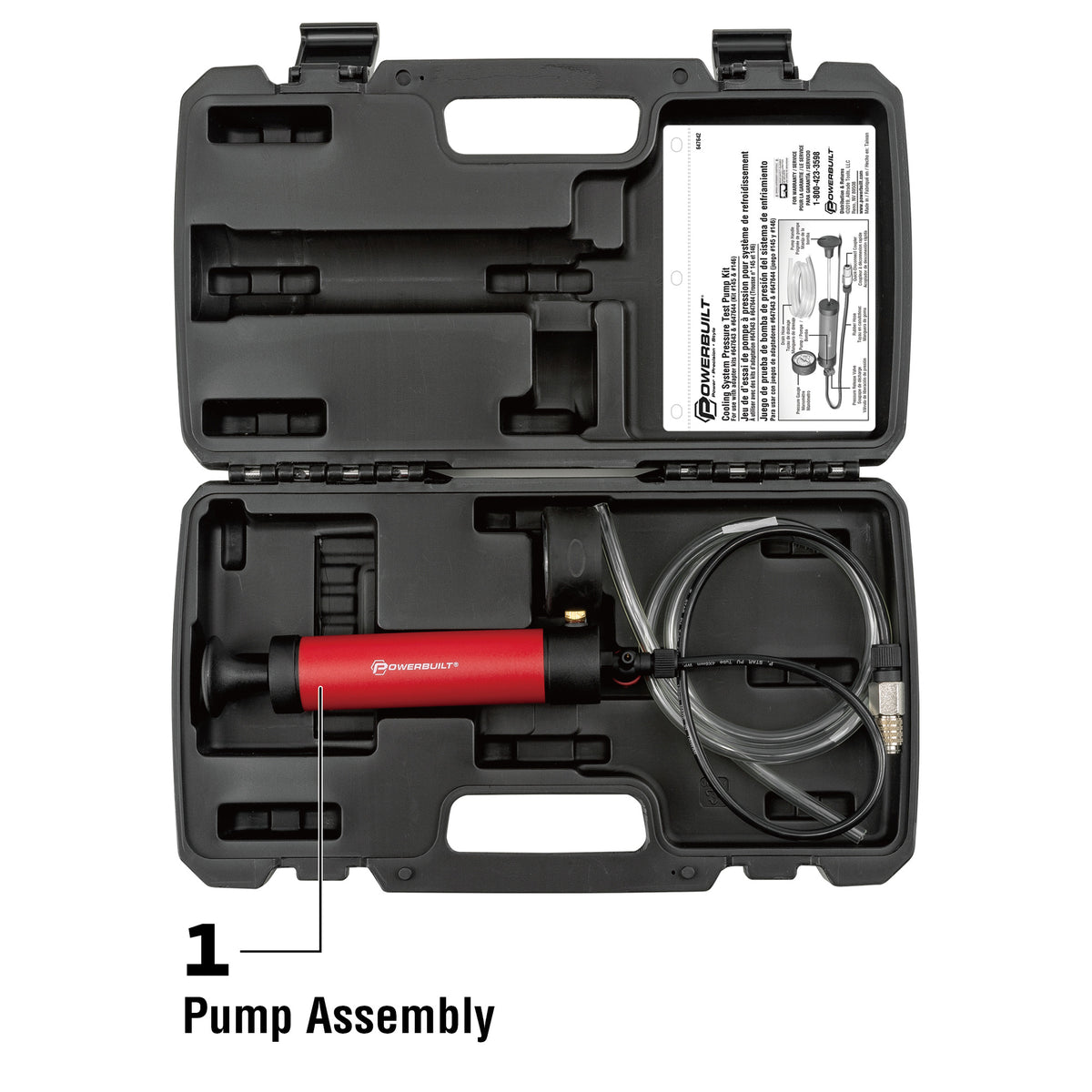 Cooling System Pressure-Testing Pump Kit