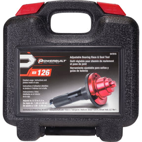 Adjustable Bearing Race and Seal Installer Kit