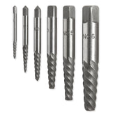 6 Piece Screw Extractor Set