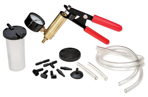 Vacuum Pump and Brake Bleeder Kit