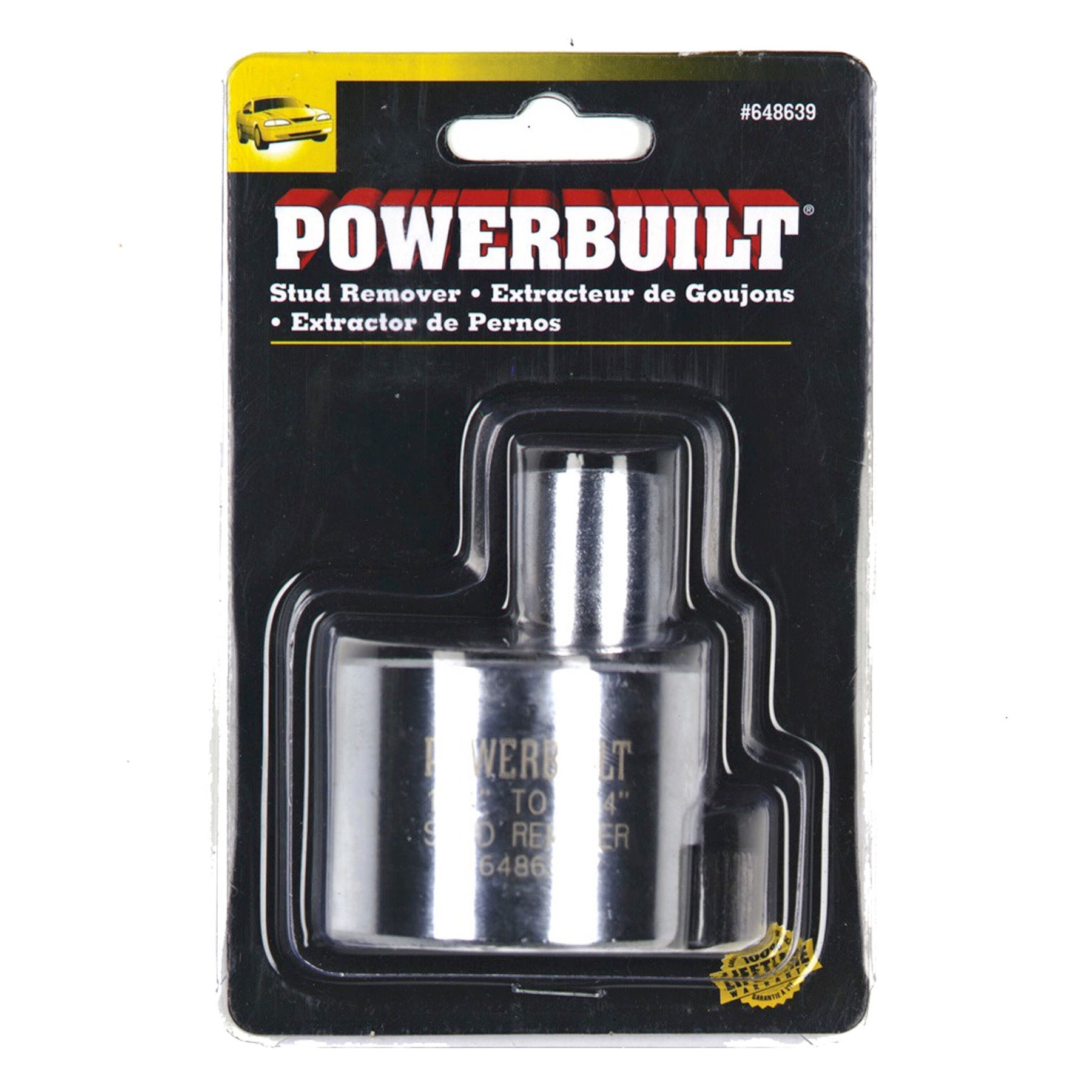 Powerbuilt Stud Remover 1/4-Inch to 3/4-Inch - 648639