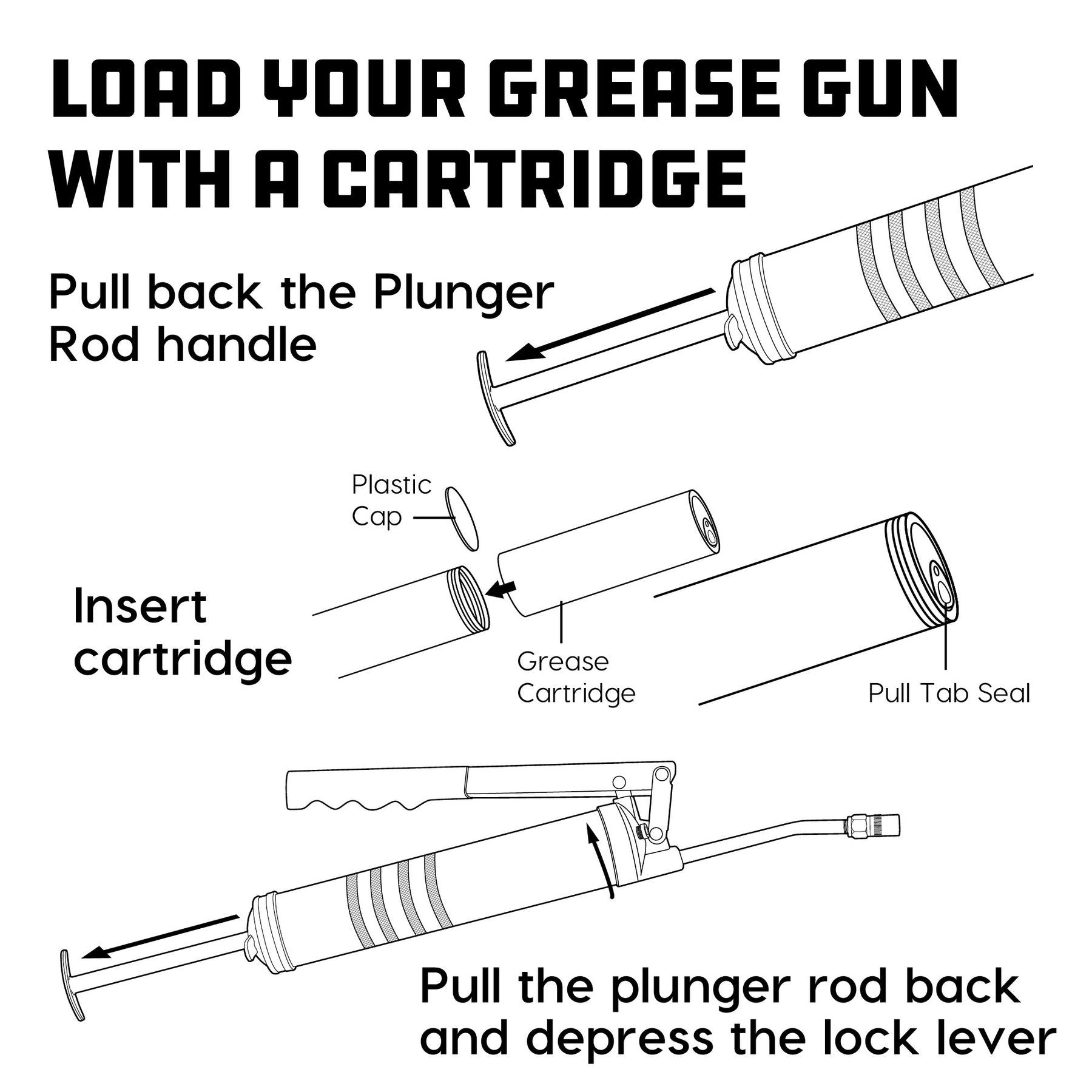 Mini Pistol Grip Grease Gun