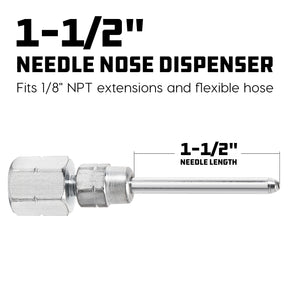 1-1/2 in. Grease Gun Needle Nose Adapter