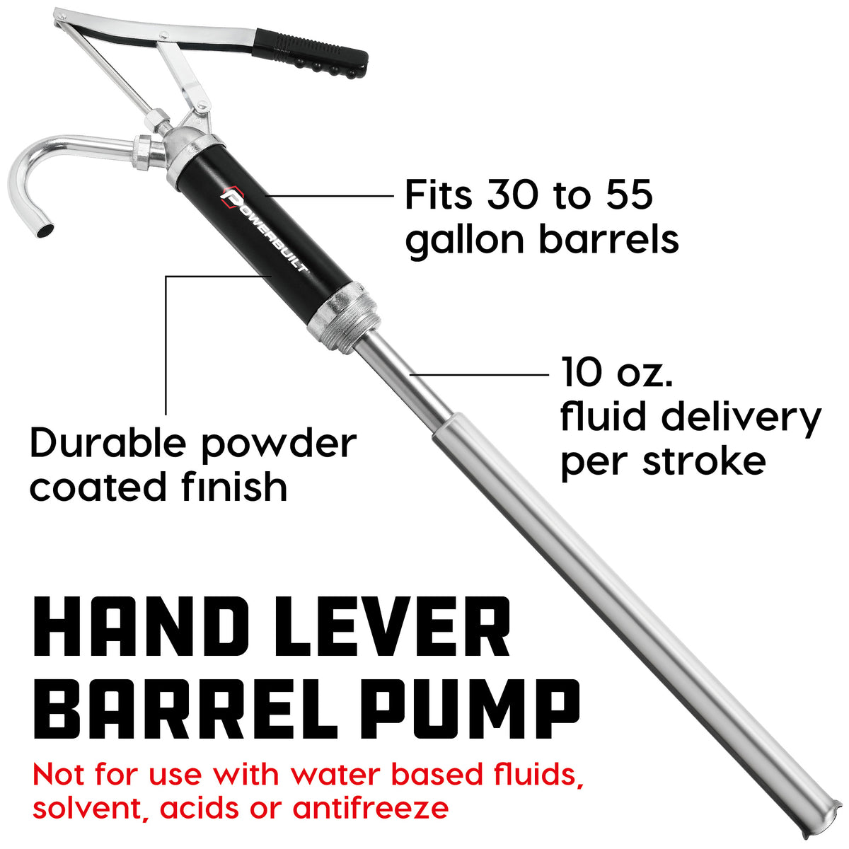 Lever Action Barrel Pump