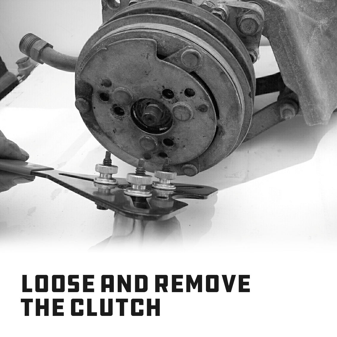 A/C Clutch Holding Tool