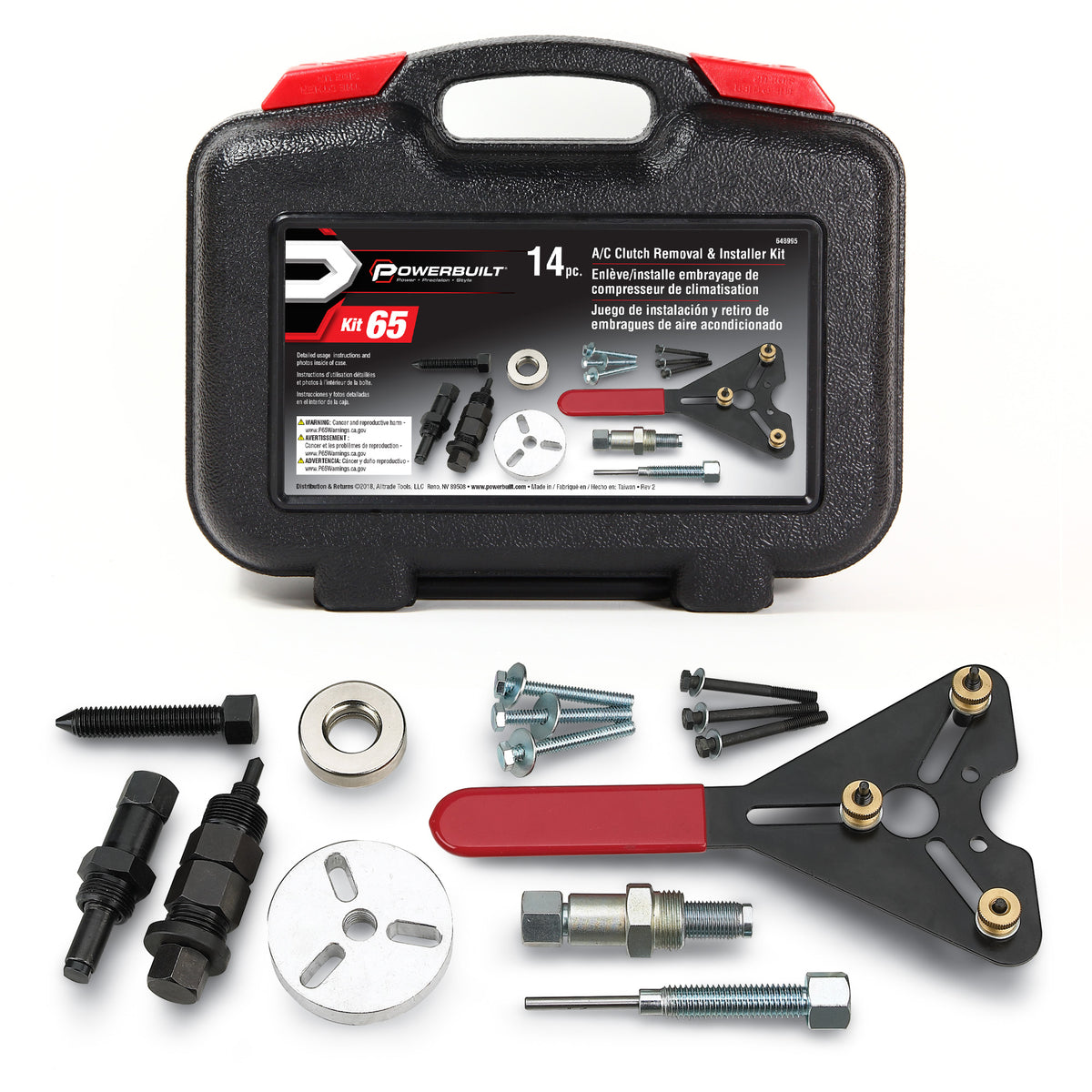 A/C Clutch Removal And Installer Kit