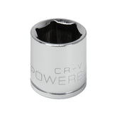 3/8 in. Dr. Sockets - Metric Shallow - 6 Pt.