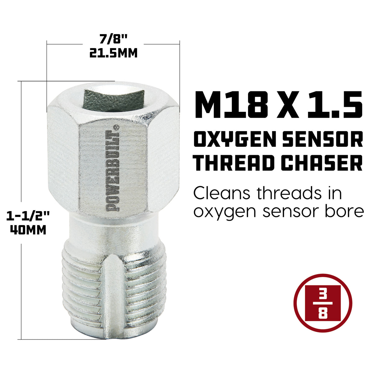 Oxygen Sensor Thread Chaser