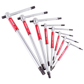 8 Piece SAE T-Handle Hex Key Wrench Set