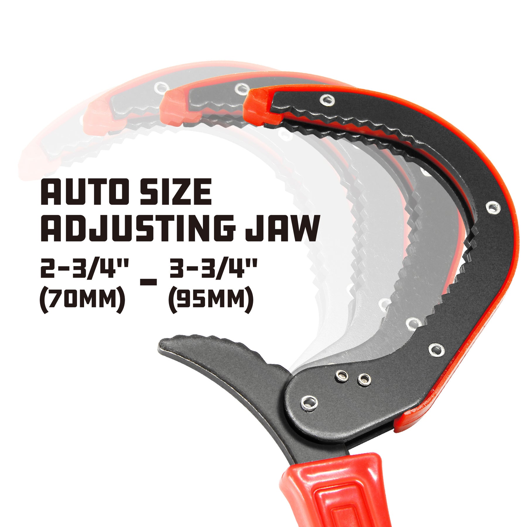 Buzzetti Universal Adjustable Oil Filter Wrench – 61 To 97mm, For Motorcycle & Car