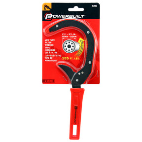 Powerbuilt Universal Auto-Sizing Oil Filter Wrench - 942006