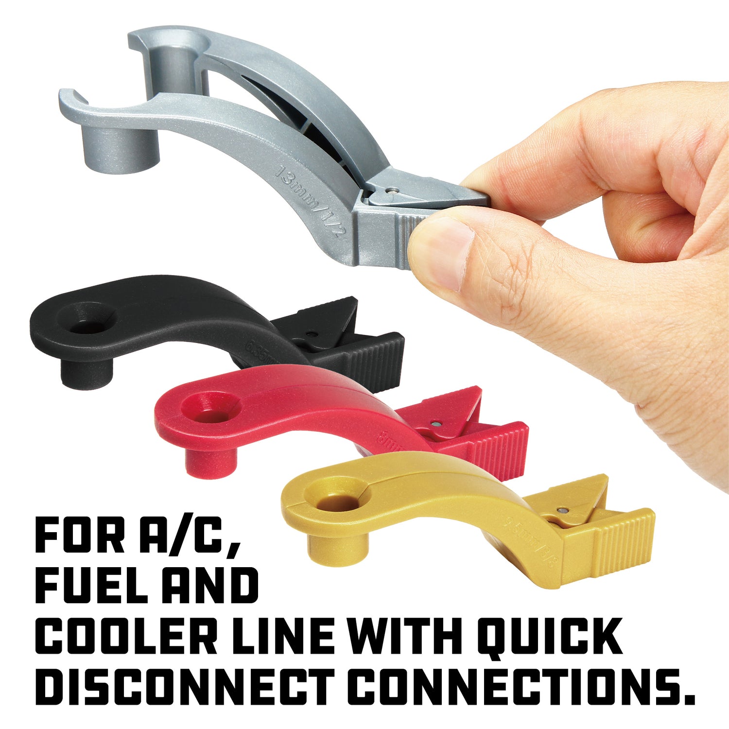 Line Control Disconnect Quick Disconnect Tool Set - 12 Piece Line Disconnect Tool